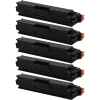 5 x Compatible Brother TN-348BK Black Toner Cartridge High Yield