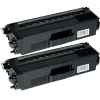 2 x Compatible Brother TN-446BK Black Toner Cartridge Super High Yield