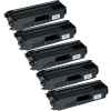 5 x Compatible Brother TN-446BK Black Toner Cartridge Super High Yield