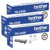 3 x Genuine Brother TN-2450 Toner Cartridge High Yield