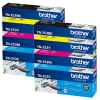 2 Lots of 4 Pack Genuine Brother TN-253 Toner Cartridge Set