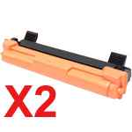 2 x Compatible Brother TN-1170 Toner Cartridge