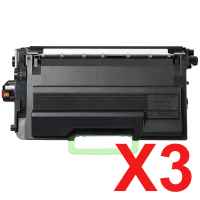 3 x Compatible Brother TN-3605XXL Toner Cartridge Super High Yield