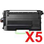 5 x Compatible Brother TN-3605XXL Toner Cartridge Super High Yield