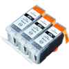 3 x Compatible Canon BCI-3eBK Black Ink Cartridge