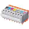 8 Pack Compatible Canon CLI-42 Ink Cartridge Set (1BK,1C,1M,1Y,1GY,1LGY,1PC,1PM)