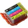 4 Pack Compatible Canon CLI-8 Ink Cartridge Set (1PBK,1C,1M,1Y)