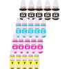 20 Pack Compatible Canon GI-60 GI60 Ink Bottle Set (5BK,5C,5M,5Y)