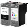 2 Pack Compatible Canon PG-40 CL-41 Ink Cartridge Set