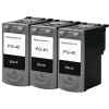 3 x Compatible Canon PG-40 Black Ink Cartridge