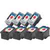 8 Pack Compatible Canon PG-510 CL-511 Ink Cartridge Set (4BK,4C)