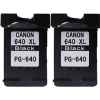 2 x Compatible Canon PG-640XL Black Ink Cartridge