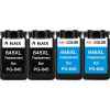 4 Pack Compatible Canon PG-645XL CL-646XL Ink Cartridge Set (2BK,2C)