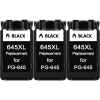 3 x Compatible Canon PG-645XL Black Ink Cartridge