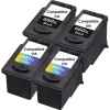 4 Pack Compatible Canon PG-660XL CL-661XL Ink Cartridge Set (2BK,2C)