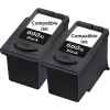 2 x Compatible Canon PG-660XL Black Ink Cartridge