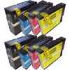 8 Pack Compatible Canon PGI-2600XL PGI2600XL Ink Cartridge High Yield Set (2BK,2C,2M,2Y)