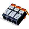 3 x Compatible Canon PGI-525BK Black Ink Cartridge