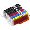 5 Pack Compatible Canon PGI-680XXL CLI-681XXL Ink Cartridge Extra High Yield Set (1BK,1PBK,1C,1M,1Y)