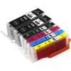 6 Pack Compatible Canon PGI-680XXL CLI-681XXL Ink Cartridge Extra High Yield Set (2BK,1PBK,1C,1M,1Y)