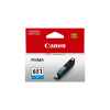 1 x Genuine Canon CLI-651C Cyan Ink Cartridge