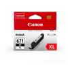 1 x Genuine Canon CLI-671XLBK Black Ink Cartridge High Yield