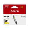 1 x Genuine Canon CLI-681Y Yellow Ink Cartridge