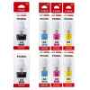 8 Pack Genuine Canon GI-60 GI60 Ink Bottle Set (2BK,2C,2M,2Y)