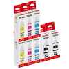 8 Pack Genuine Canon GI-690 GI690 Ink Bottle Set (2BK,2C,2M,2Y)