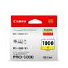 1 x Genuine Canon PFI-1000Y Yellow Ink Cartridge