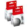 2 x Genuine Canon PG-40 Black Ink Cartridge