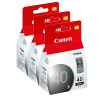 3 x Genuine Canon PG-40 Black Ink Cartridge