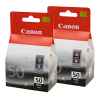 2 x Genuine Canon PG-50 Black Ink Cartridge