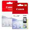 2 Pack Genuine Canon PG-512 CL-513 Ink Cartridge Set High Yield