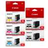 5 Pack Genuine Canon PGI-1600XL PGI-1600XL Ink Cartridge Set High Yield (2BK,1C,1M,1Y)