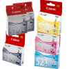 6 Pack Genuine Canon PGI-520 CLI-521 Ink Cartridge Set (2BK,1PBK,1C,1M,1Y)