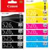 10 Pack Genuine Canon PGI-525 CLI-526 Ink Cartridge Set (2BK,2PBK,2C,2M,2Y)