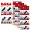 20 Pack Genuine Canon PGI-650XL CLI-651XL Ink Cartridge Set High Yield (4BK,4PBK,4C,4M,4Y)