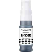 1 x Compatible Canon GI-55BK Black Ink Bottle