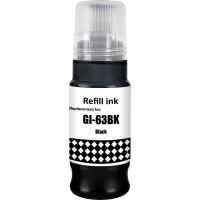 1 x Compatible Canon GI-63BK Black Ink Bottle