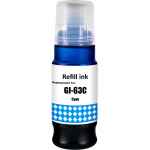 1 x Compatible Canon GI-63C Cyan Ink Bottle