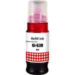 1 x Compatible Canon GI-63R Red Ink Bottle