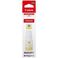 1 x Genuine Canon GI-55Y Yellow Ink Bottle