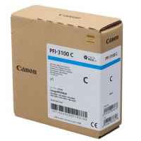 1 x Genuine Canon PFI-3100C Cyan Ink Cartridge