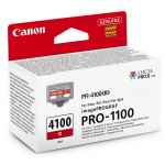 1 x Genuine Canon PFI-4100R Red Ink Cartridge