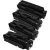 4 Pack Compatible Canon T09 Toner Cartridge Set