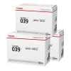 3 x Genuine Canon CART-039 Toner Cartridge