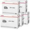 5 x Genuine Canon CART-039 Toner Cartridge