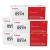 5 x Genuine Canon CART-051H Toner Cartridge High Yield