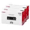 3 x Genuine Canon CART-319 Toner Cartridge